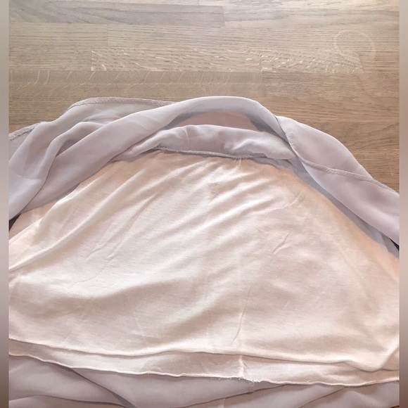 Brandy Melville High-Low Flowy Skirt - Picture 5 of 8